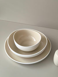 Bricard Colmar serviesset 27-delig | wit-taupe