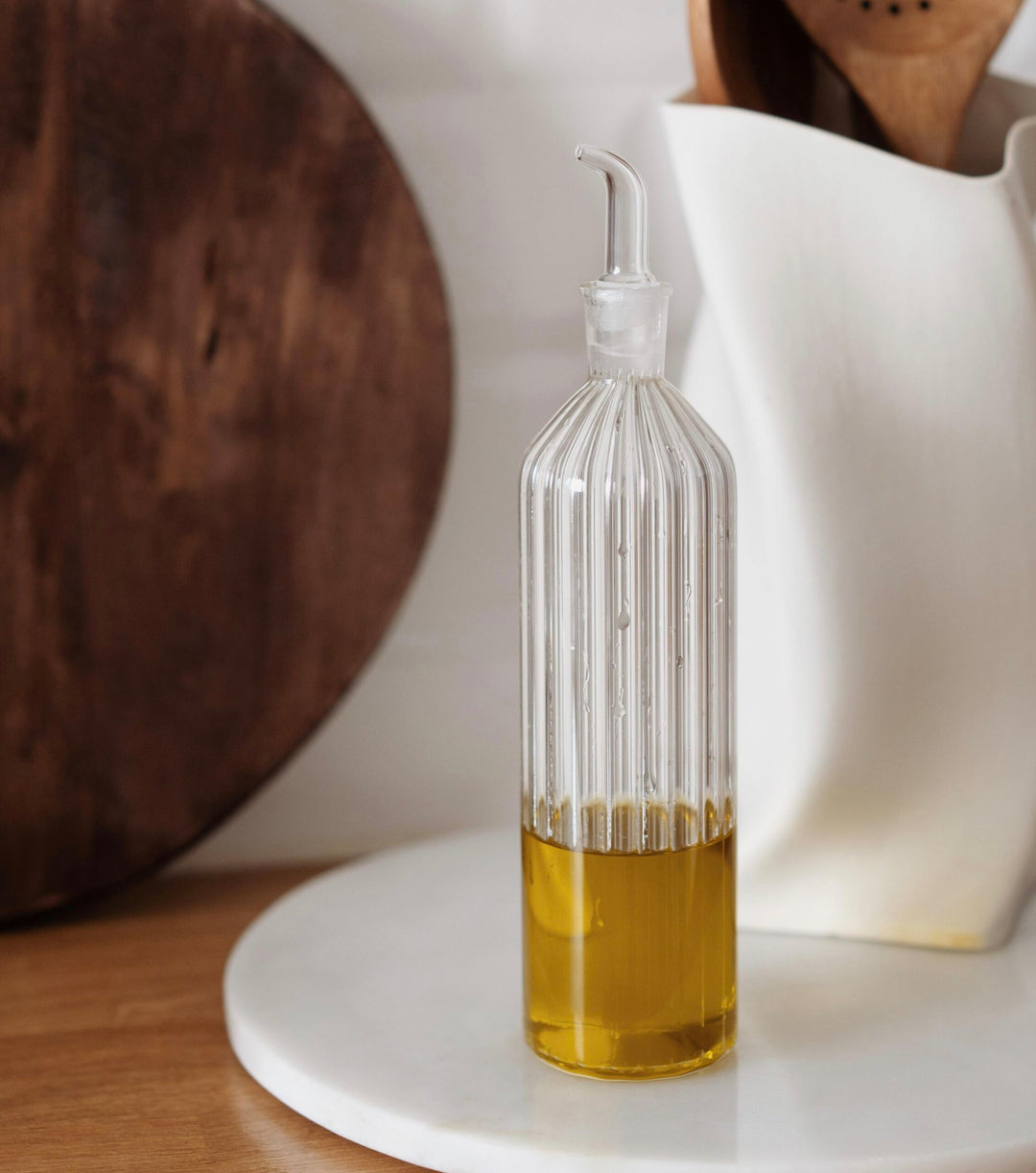Breeze borosilicaat glazen oliefles | 220 ml
