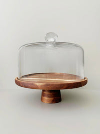 Vita acacia houten taartplateau groot | 30,5 cm