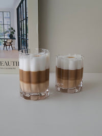 Luno drinkglas in bloemen design | 2 stuks | 220 ml