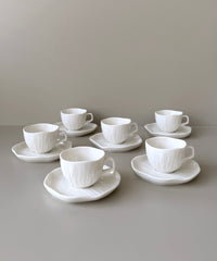Fiora espressokopjes set voor 6 personen