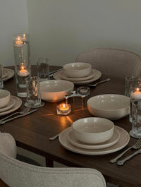 Roma 24-delig serviesset voor 6 personen | Beige
