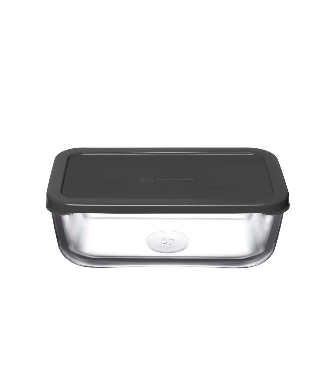 Pasabahce Snowbox – Vershoudbak met zwarte deksel – 1225 ml