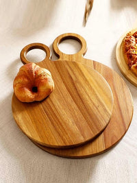 Acacia houten serveerplank Ring