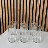 Pasabahce Heybeli Golden Touch glazen | 6 stuks | 345 ml