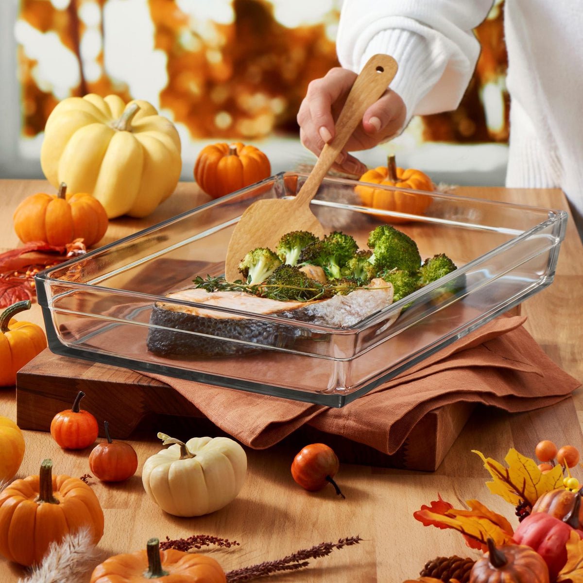 Pasabahce Borcam premium glazen ovenschaal XL – 37 cm