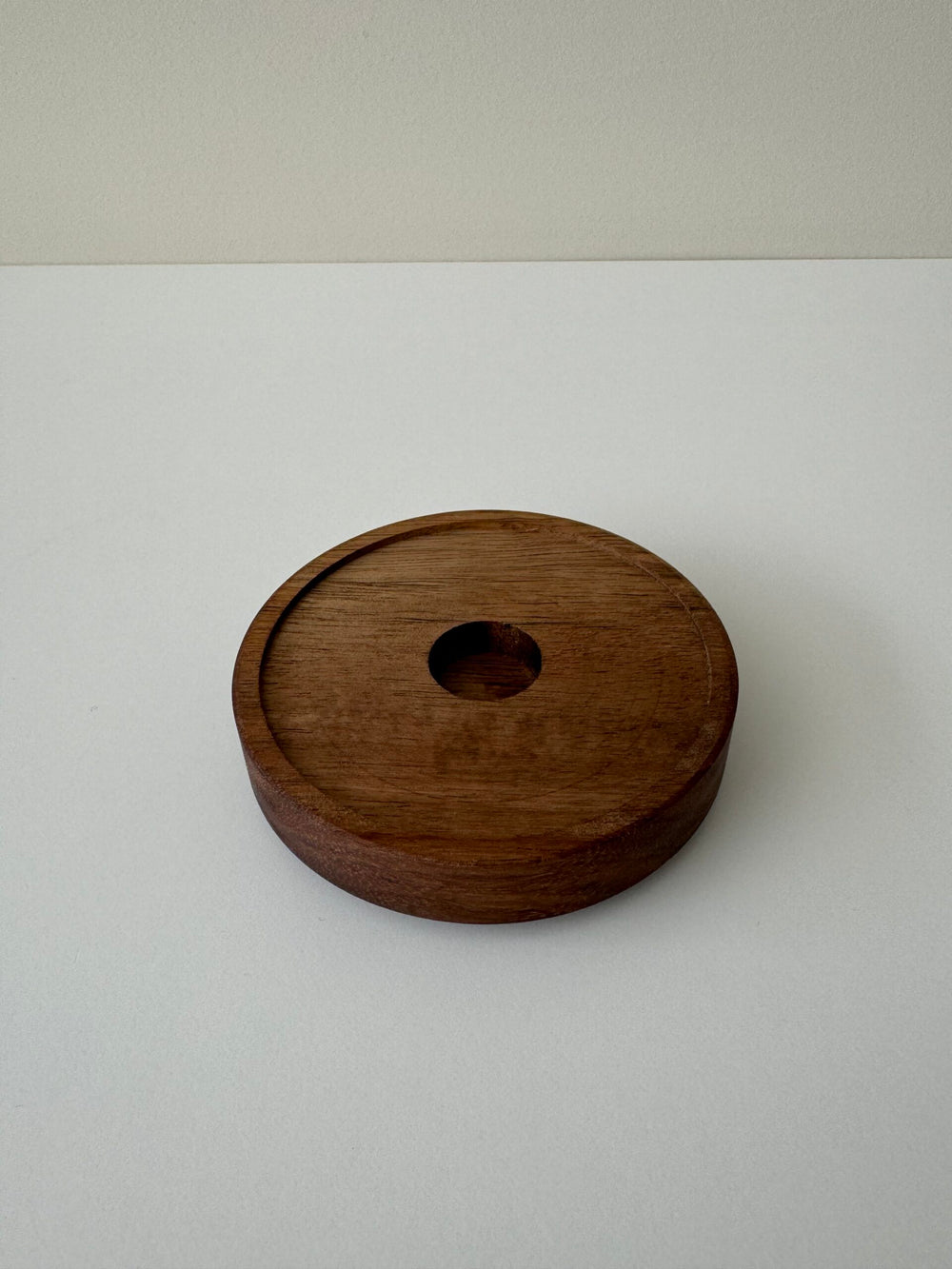 Voorraadpot bubble met acacia houten deksel