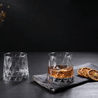 Pasabahce Leafy whiskeyglazen | 4 stuks | 300 cc