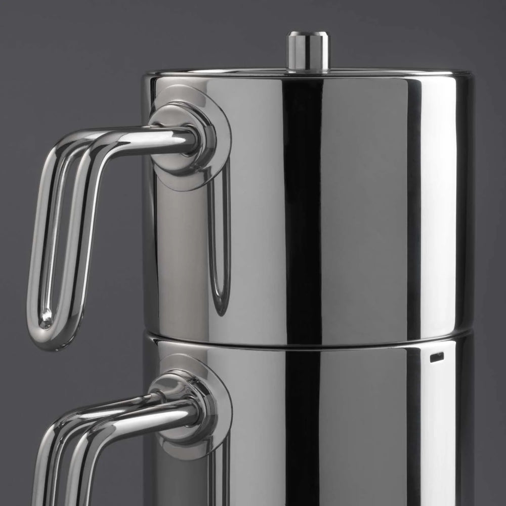 Jumbo Metalix RVS inductie theepot – 18/10 Roestvrijstaal – 1,5 + 1,1 Liter