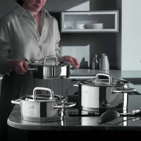 Jumbo Metalix 8-delige RVS premium pannenset