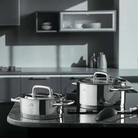 Jumbo Metalix 8-delige RVS premium pannenset