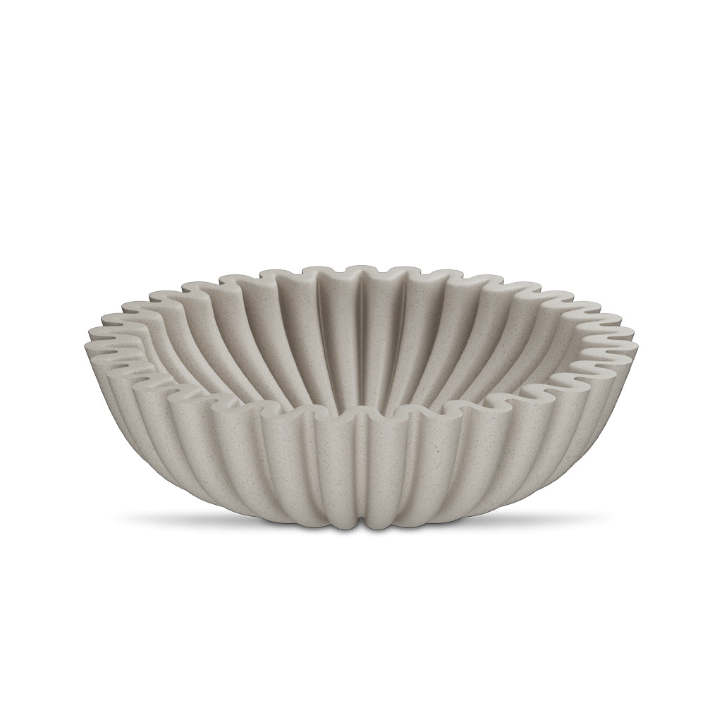 Decoratieschaal beige