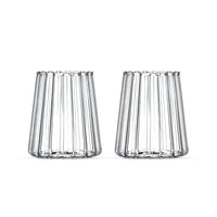 Linea triangle borosilicaatglas | 2 stuks | 350 ml