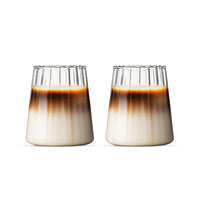 Linea triangle borosilicaatglas | 2 stuks | 350 ml
