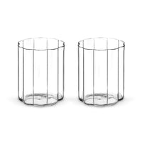 Flora borosilicaat drinkglas | 2 stuks | 250 ml
