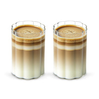 Flora borosilicaat drinkglas | 2 stuks | 320 ml