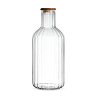Linea borosilicaat glazen karaf met acaciahouten deksel – 1400 ml