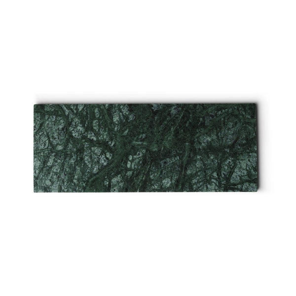 Marmer Dienblad Rechthoek S Groen | 10x25cm