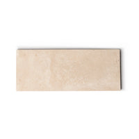 Travertine dienblad rechthoekig S | 10×25 cm