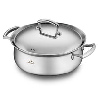 Jumbo Flame 5-Ply 8-delige premium pannenset