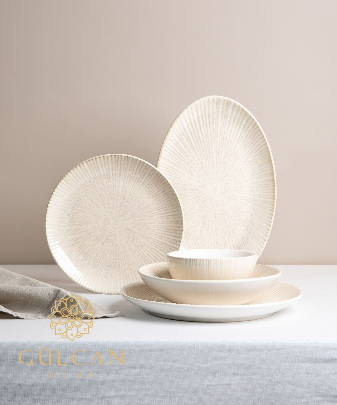 Bricard Amilly serviesset 25-delig | crème