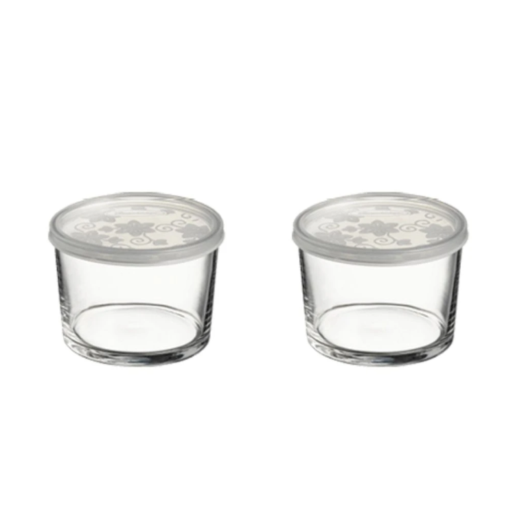 Pasabahce Bistro schaaltjes met deksel | 2 stuks