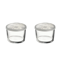 Pasabahce Bistro schaaltjes met deksel | 2 stuks