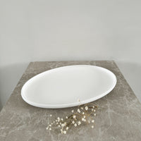 Serveerschaal ovaal | 2 stuks | wit