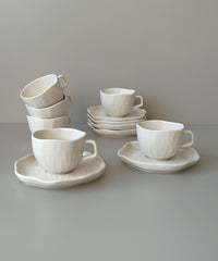 Fiora espressokopjes set voor 6 personen