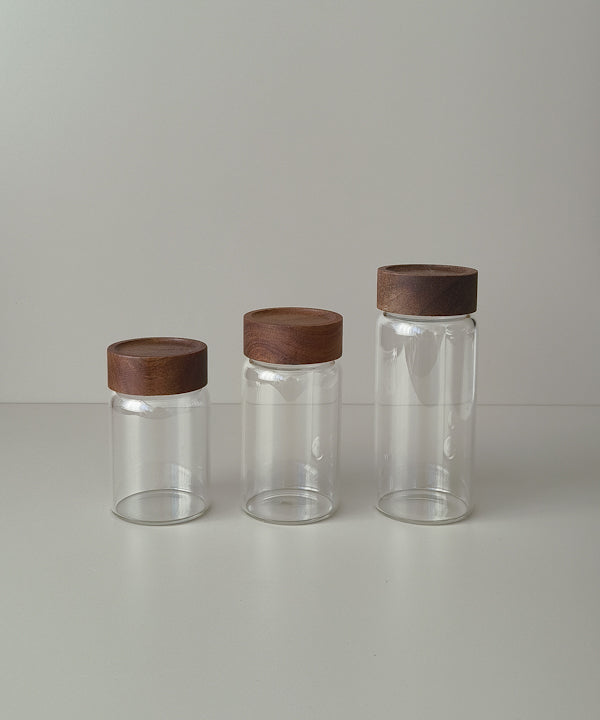 Space acacia kruidenpotjes rond | 6 stuks | 200 ml