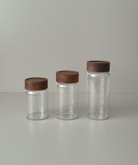 Space acacia kruidenpotjes rond | 6 stuks | 200 ml