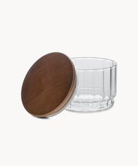 Acacia bonbonniére | 3 Laags glazen voorraadpot