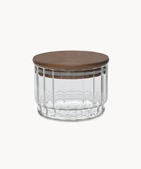 Acacia bonbonniére | 3 Laags glazen voorraadpot