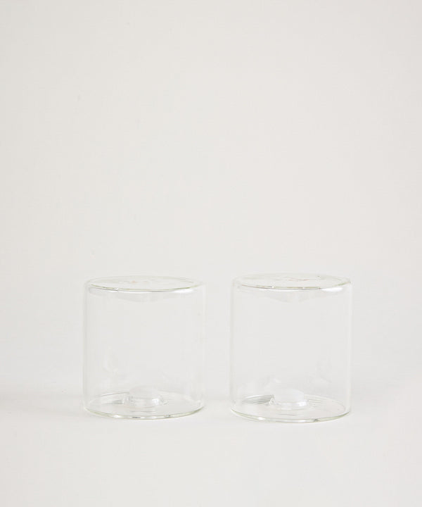 Sade Zout- & Peperstel – Transparant Borosilicaatglas | 2 Delig