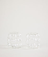 Grape Zout- & Peperstel – Druivenvormig Borosilicaatglas | 2 Delig