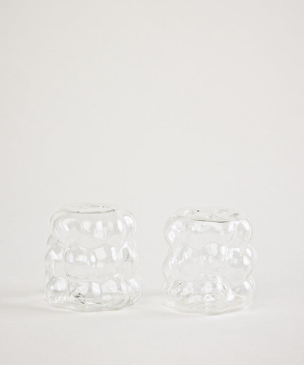 Grape Zout- & Peperstel – Druivenvormig Borosilicaatglas | 2 Delig