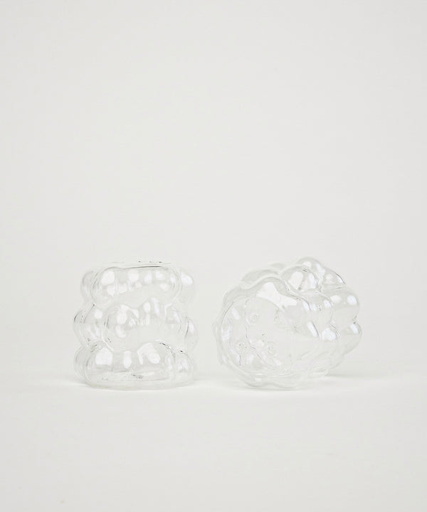 Grape Zout- & Peperstel – Druivenvormig Borosilicaatglas | 2 Delig