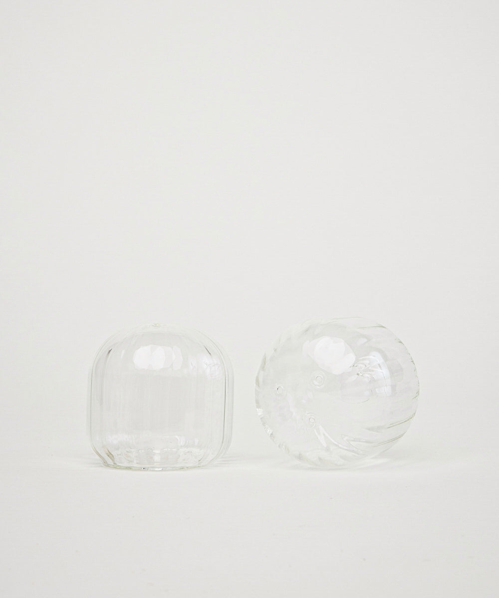 Cutie Zout- & Peperstel Gestreept – 2 Delig Borosilicaatglas