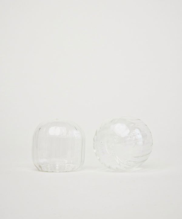 Cutie Zout- & Peperstel Gestreept – 2 Delig Borosilicaatglas