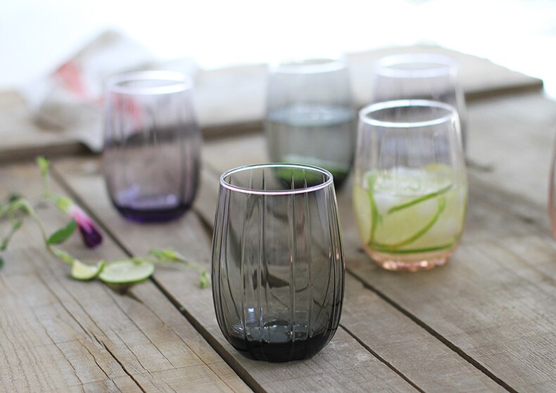 Pasabahce Linka zwarte drinkglazen 3 stuks –
