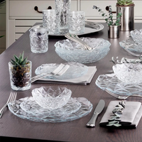 Pasabahce Estrella serveerbord | set van 6 stuks | 28 cm