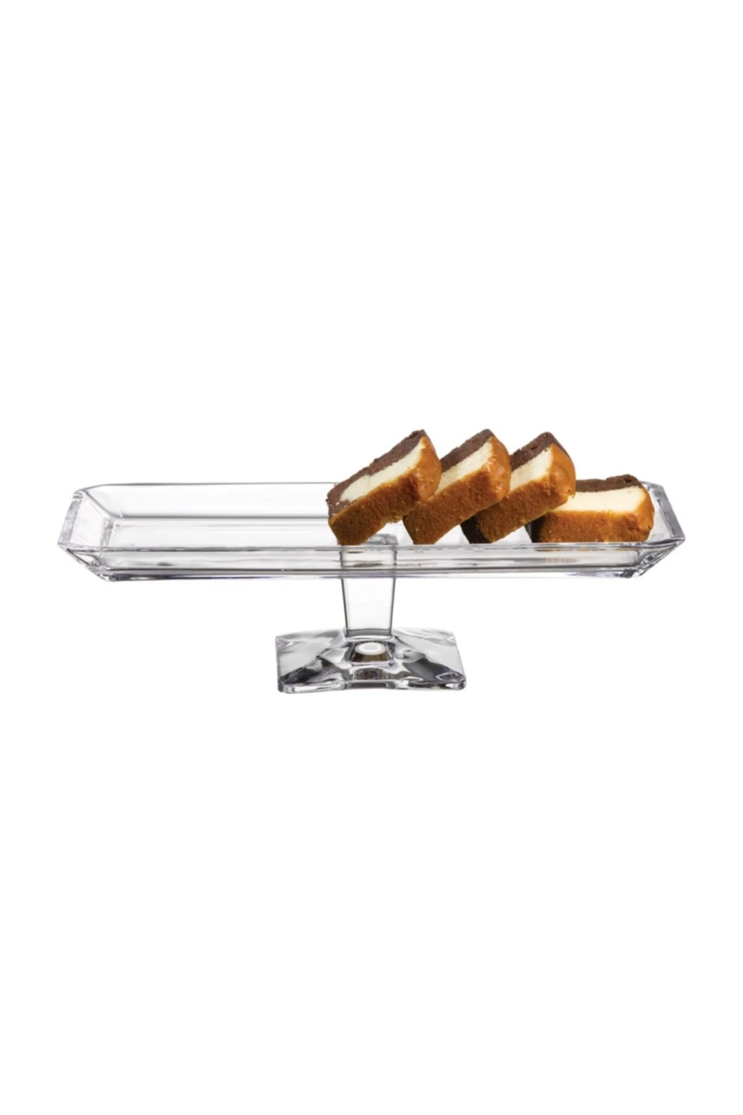 Pasabahce Nude taartplateau 30×14 cm