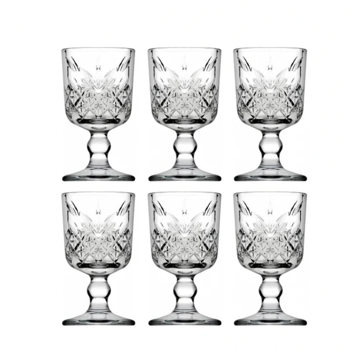 Pasabahce Timeless likeurglazen met voet | 6 stuks | 60 ml