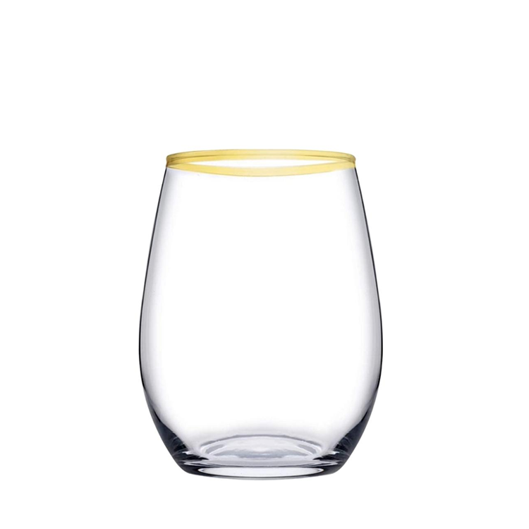 Pasabahce Amber golden touch glazen XL | 6 stuks | 570 ml