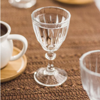 Pasabahce Diamond Likeurglazen | 4 stuks | 49 ml