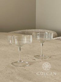Clover Ripple champagne glazen | 6 stuks | 160 ml