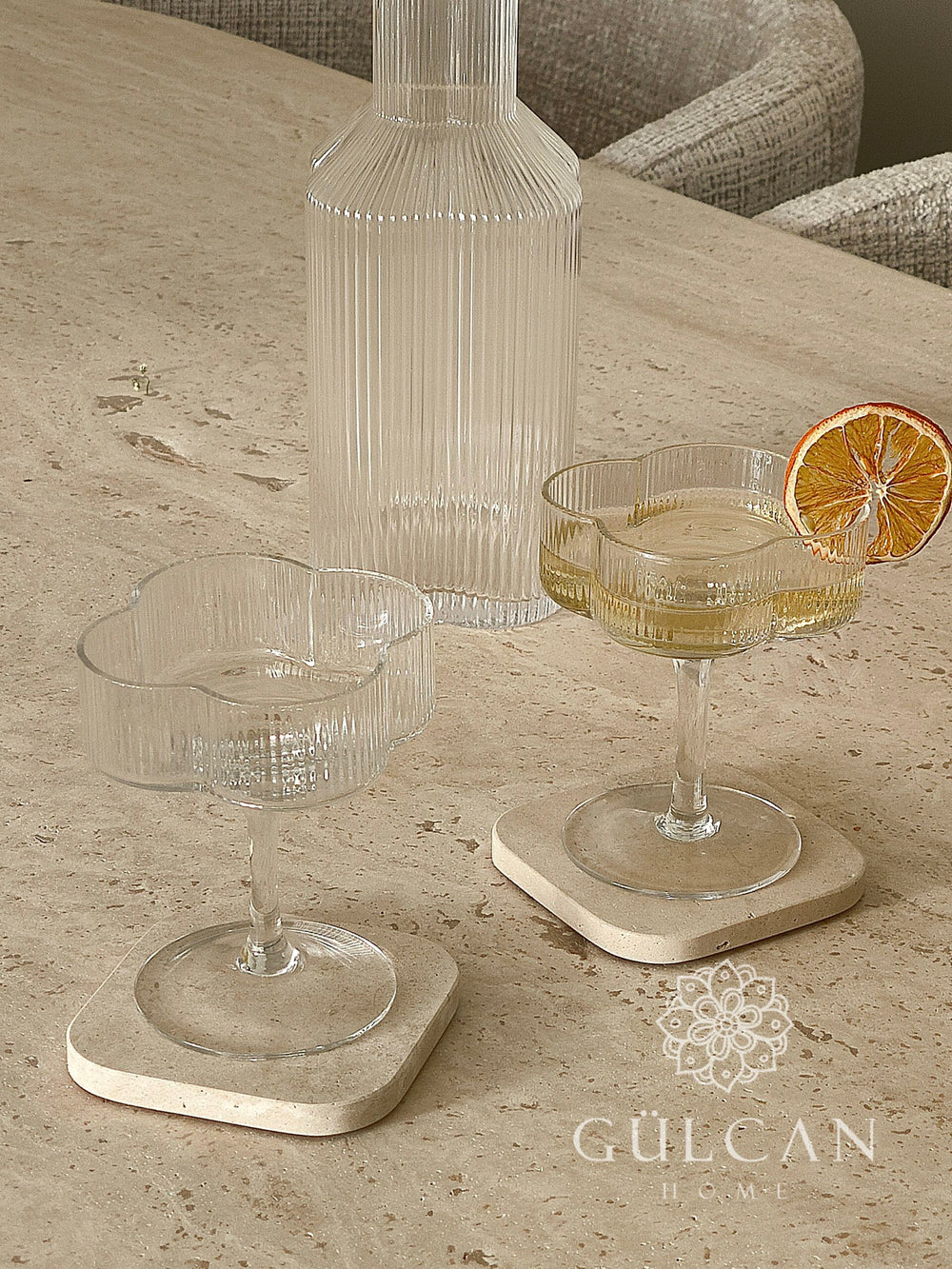 Clover Ripple champagne glazen | 6 stuks | 160 ml
