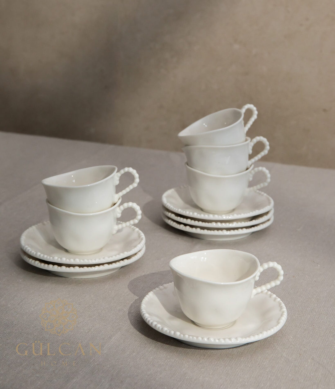 Piraye espressokopjes set voor 6 personen
