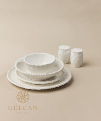 Pearly serviesset 26-delig voor 6 personen – Wit