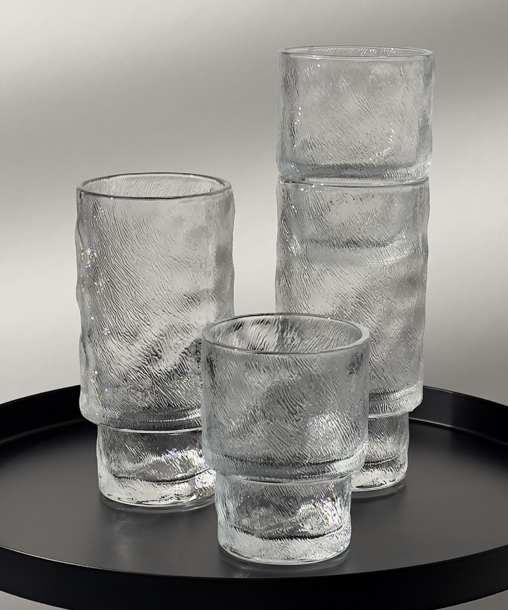 Glacier glazen lang | set van 6 stuks | 300 ml